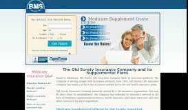 
							         Old Surety Medicare Supplemental Insurance								  
							    