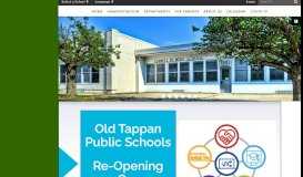 
							         Old Tappan School District: Home								  
							    