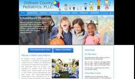 
							         Oldham County Pediatrics, PLLC. :: Home								  
							    