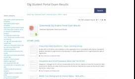 
							         Olg Student Portal Exam Results - Exam answers for free								  
							    