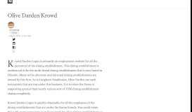 
							         Olive Darden Krowd - Surveyking - Medium								  
							    