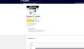 
							         Oliver L. Velez Reviews | Read Customer Service Reviews of ...								  
							    