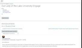 
							         OLLU Student Email - Engage								  
							    