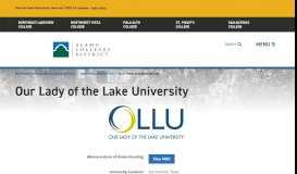
							         OLLU Transfer Information | Alamo Colleges								  
							    