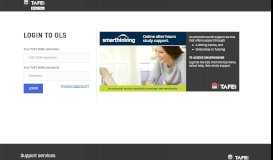 
							         OLS Login - TAFE NSW								  
							    