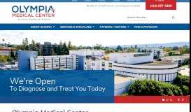 
							         Olympia Medical Center: Welcome								  
							    
