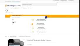 
							         Olympus Dictation Delivery Service | Dictating Solutions NW Limited								  
							    