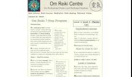 
							         Om Reiki Course 7-Step Program - Reiki Melbourne								  
							    