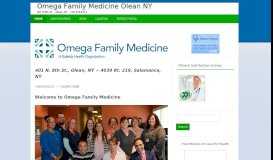 
							         Omega Family Medicine Olean ~ Salamanca								  
							    