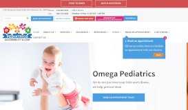 
							         Omega Pediatrics: Pediatrician, Acute Care, Immunizations, Well ...								  
							    