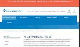 
							         OMH Medical Group - Munson Healthcare Otsego Memorial Hospital								  
							    