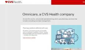 
							         Omnicare Long Term Care Pharmacy | CVS Health								  
							    