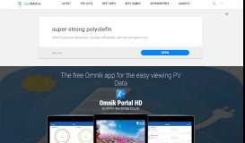 
							         Omnik Portal HD by Omnik New Energy Co.,Ltd. - AppAdvice								  
							    