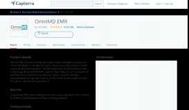
							         OmniMD EMR Reviews and Pricing - 2019 - Capterra								  
							    