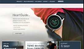 
							         Omron Healthcare Wellness & Healthcare Products								  
							    