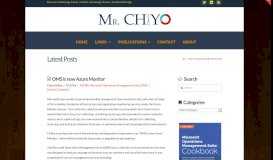 
							         OMS is now Azure Monitor - MrChiyo.com								  
							    