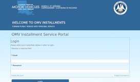 
							         OMV Installment Service Portal - Louisiana Office of Motor Vehicles								  
							    