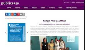 
							         On Campus At Smith, NYU, Skidmore, and Wagner - Public Prep								  
							    