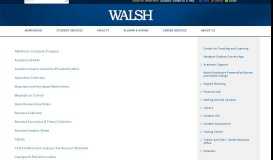 
							         On-Campus Databases - Walsh - Walsh College								  
							    
