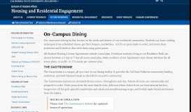 
							         On-Campus Dining - Housing and Residential Engagement | CSUF								  
							    