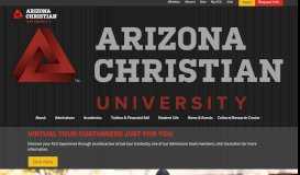 
							         On Campus Housing | Arizona Christian University								  
							    