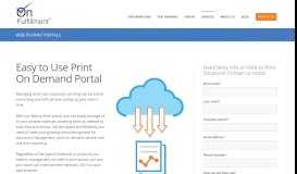 
							         On Demand Printing - Print on Demand & Web to Print Solutions								  
							    