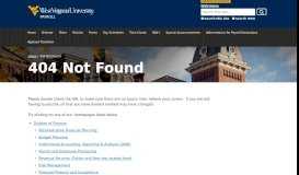 
							         On-line Paperless Pay Statements - West Virginia University Payroll ...								  
							    