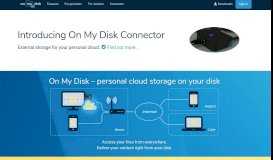 
							         On My Disk — Personal cloud storage on your disk								  
							    