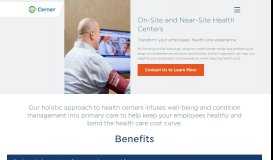 
							         On site and near site health centers | Cerner								  
							    