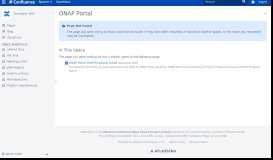 
							         ONAP Portal - Developer Wiki - Confluence								  
							    