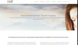 
							         Onboard Entertainment and Advertising | LILEE Systems								  
							    