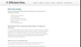 
							         Onboarding Hourly Employees - Efficient Hire								  
							    