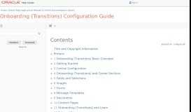 
							         Onboarding (Transitions) Basic Concepts - Oracle Help Center								  
							    