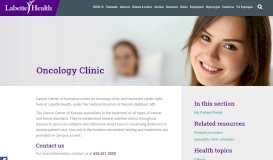 
							         Oncology Clinic | Labette Health								  
							    