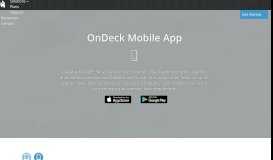 
							         OnDeck Mobile App - TeamUnify								  
							    
