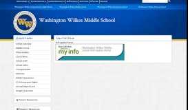 
							         One Call Now - Washington Wilkes Middle School								  
							    