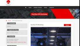
							         One Day ATS Workshop - Welcome to Engineers Australia Portal								  
							    