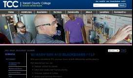 
							         One Login Project - Tarrant County College								  
							    