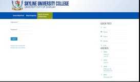 
							         one of the Best and Top University in UAE ... - Skyline University College								  
							    