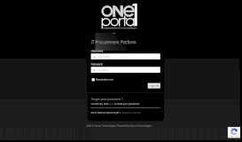
							         One Portal								  
							    