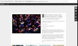 
							         One Stop Portal - Education In Singapore								  
							    