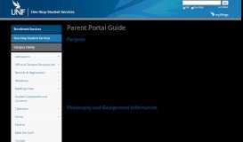 
							         One-Stop Student Services - Parents Portal Guide - UNF								  
							    