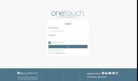 
							         One Touch Login								  
							    