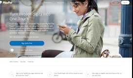 
							         One Touch™: One Page, Fast Checkout - PayPal US								  
							    