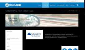 
							         OneDrive for Business - AdaptivEdge								  
							    