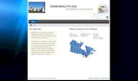 
							         OneHealth National Portal > Home								  
							    