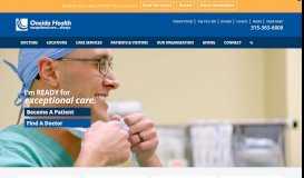 
							         Oneida Healthcare: Exceptional Health Services in Oneida & Madison ...								  
							    