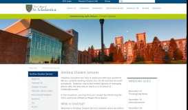 
							         OneStop Student Services - The College of St. Scholastica								  
							    