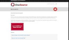 
							         OneUSG Connect System | Resources | One Source								  
							    