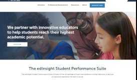 
							         OnHand Schools: Student Performance Suite								  
							    